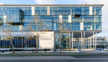 Exterior street view of the Djavad Mowafaghian Centre for Brain Health